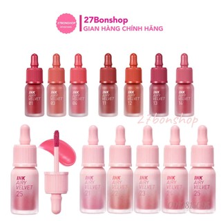 Son kem lì peripera ink airy velvet tint