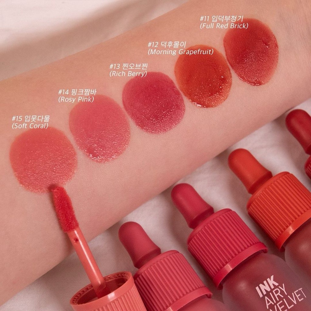 SON KEM LÌ PERIPERA INK AIRY VELVET TINT