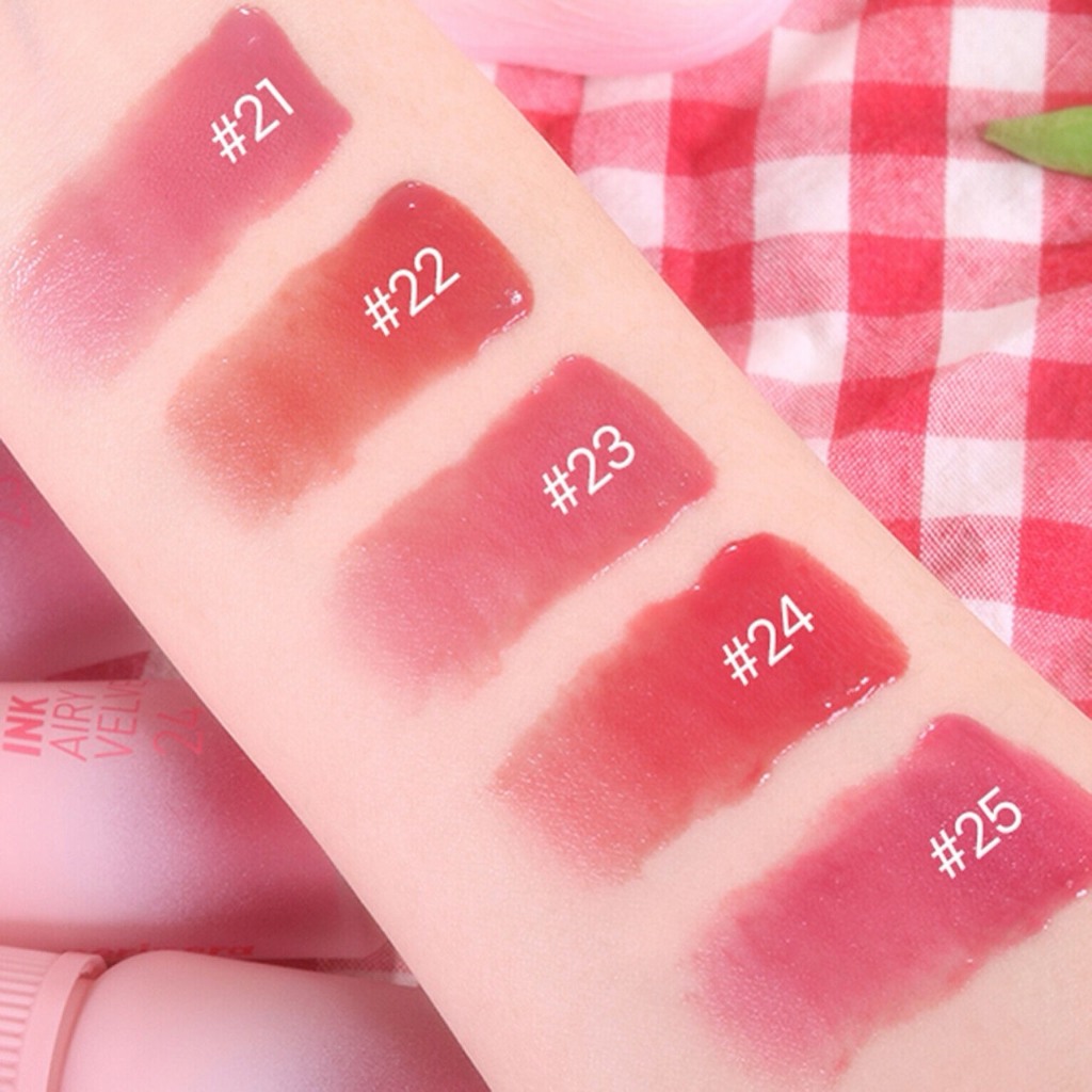 SON KEM LÌ PERIPERA INK AIRY VELVET TINT