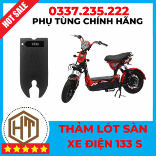 Thảm cao su lót sàn để chân xe điện 133s ,133h ,133 plus hàng chính hãng,dễ sủ dụng
