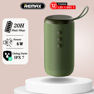 Loa bluetooth chống nước - thời gian chơi nhạc lên tới 20 giờ remax rb-m62 - bảo hành 12 tháng lỗi 1 đổi