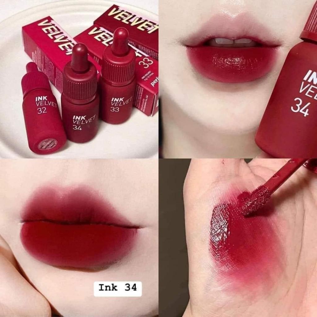 SON KEM PERIPERA INK VELVET LIP TINT #034