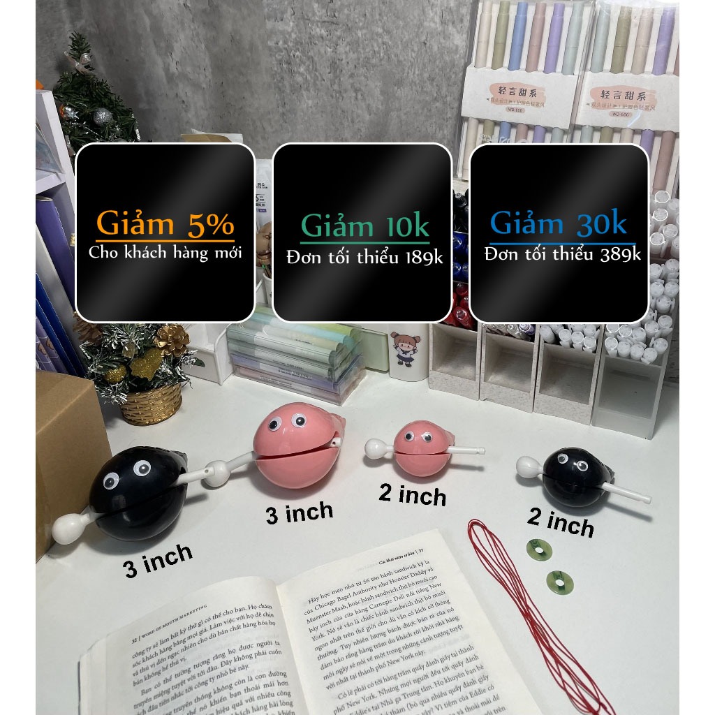 Bộ mõ gõ mini dễ thương đồ chơi giảm stress hiệu quả cho học sinh và dân văn phòng