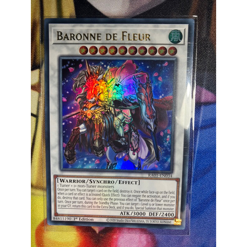 [Yugioh_tcg.uk] Thẻ bài Baronne de Fleur - RA01-EN034 - Ultra Rare