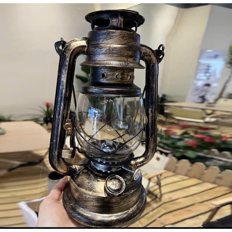 đèn bão đèn dầu phong cách cổ điện,đèn măng xông ,dây bấc đèn bão