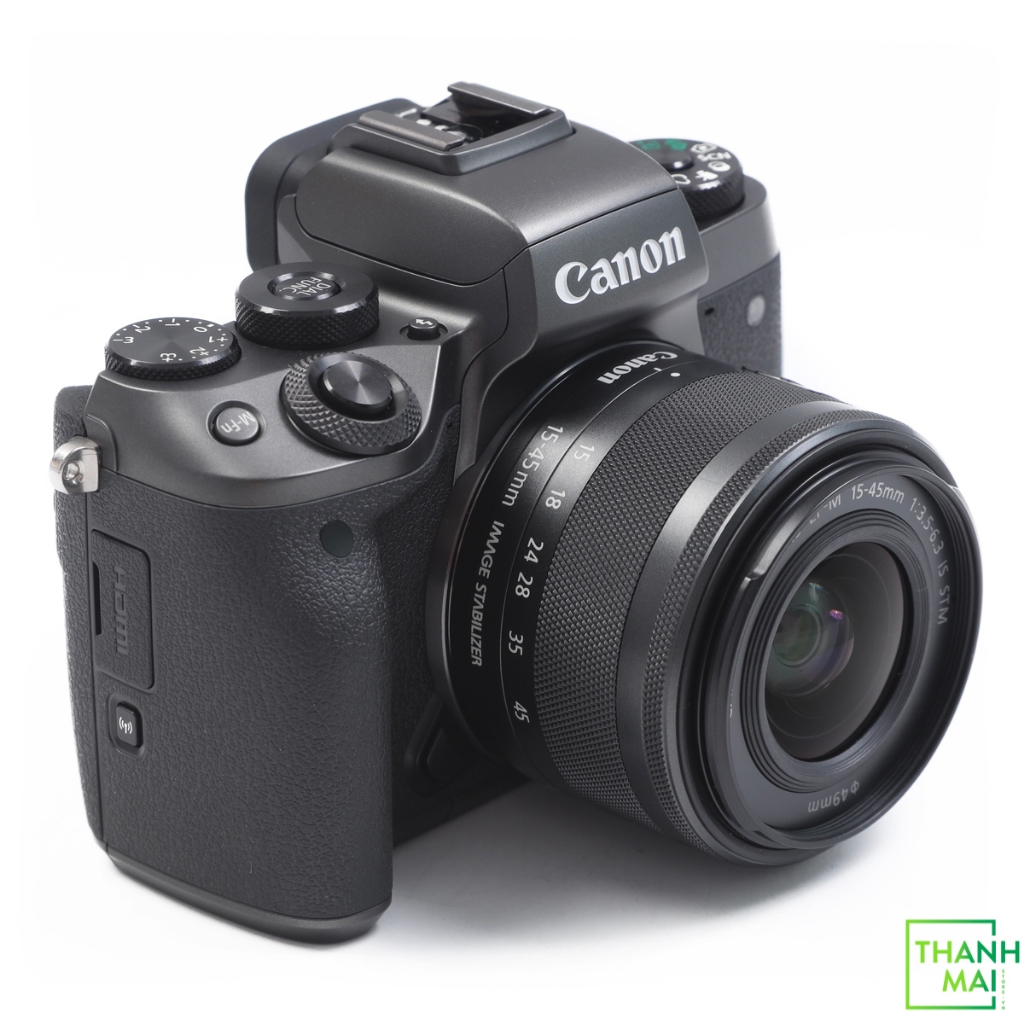Máy Ảnh Canon EOS M5 Kit EF-M 15-45mm F/3.5-6.3 IS STM