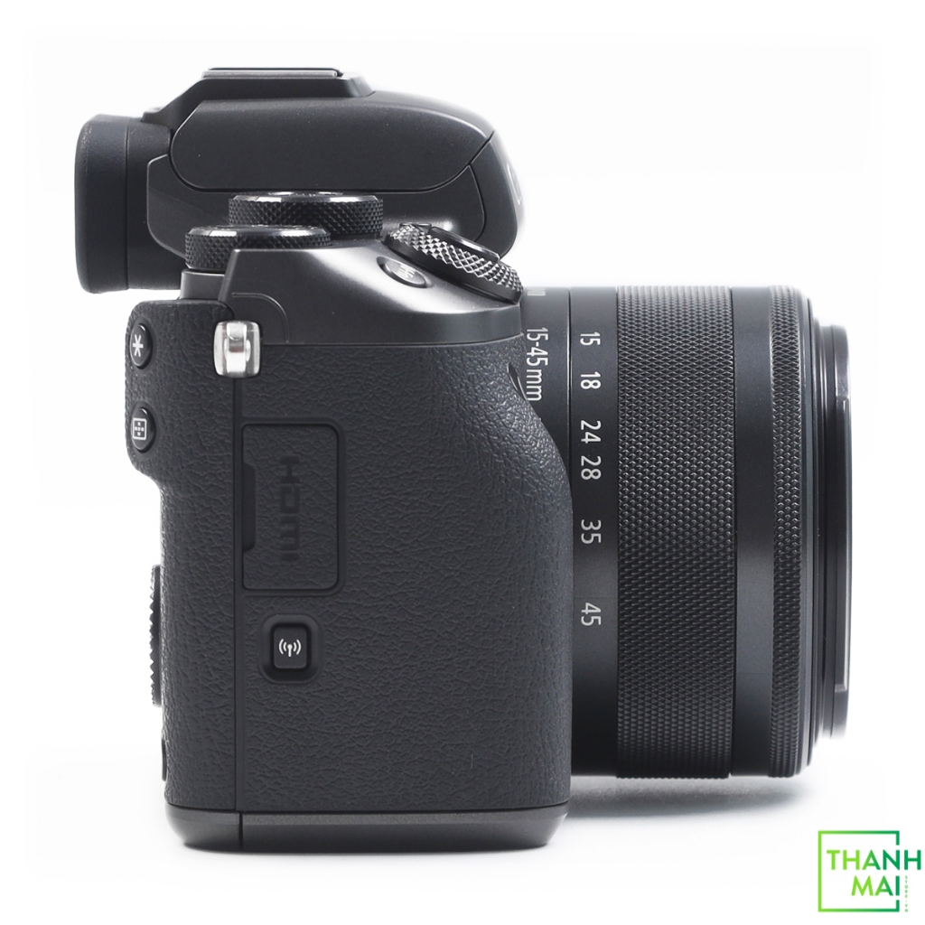 Máy Ảnh Canon EOS M5 Kit EF-M 15-45mm F/3.5-6.3 IS STM