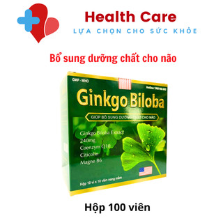 Viên Uống Bổ Não Ginkgo Biloba 240mg 100 Viên
