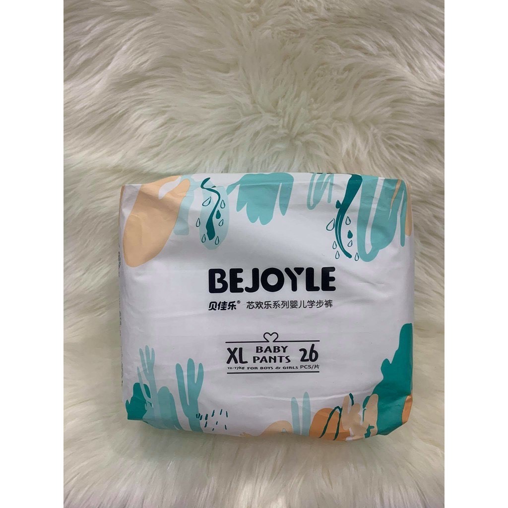 Bỉm Bejoyle dán/quần nội địa trung đủ size S120/M96/L90/XL78/XXL66 Siêu Mỏng, Siêu Thấm Hút