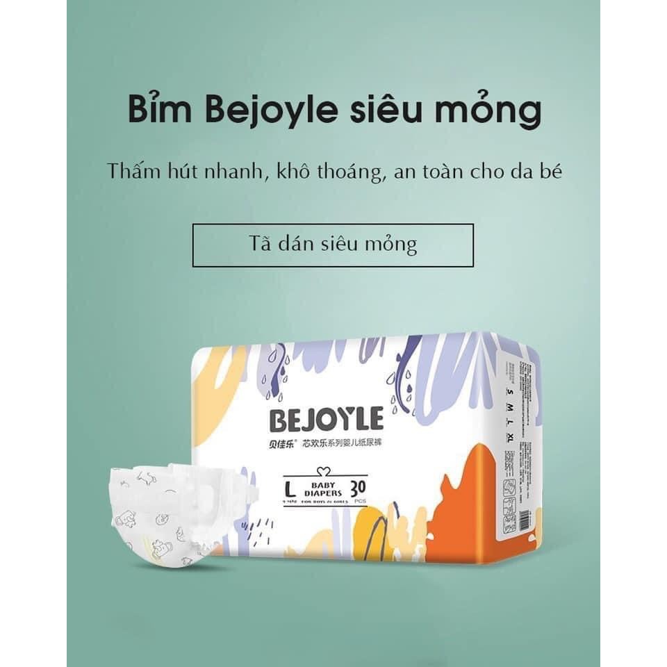 Bỉm Bejoyle dán/quần nội địa trung đủ size S120/M96/L90/XL78/XXL66 Siêu Mỏng, Siêu Thấm Hút