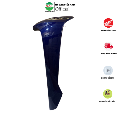 Cánh yếm bên trái - bửng yếm HONDA WAVE A110 năm 2021-2022 màu Xanh tím. 64770K89V50ZA