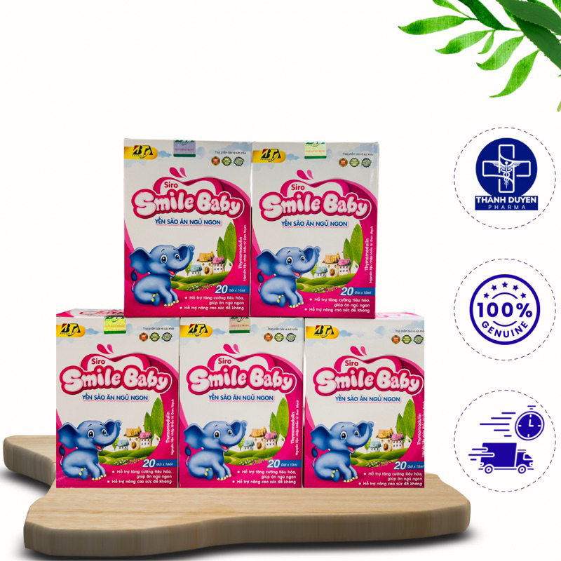 Yến sào ăn ngủ ngon Siro Smile Baby