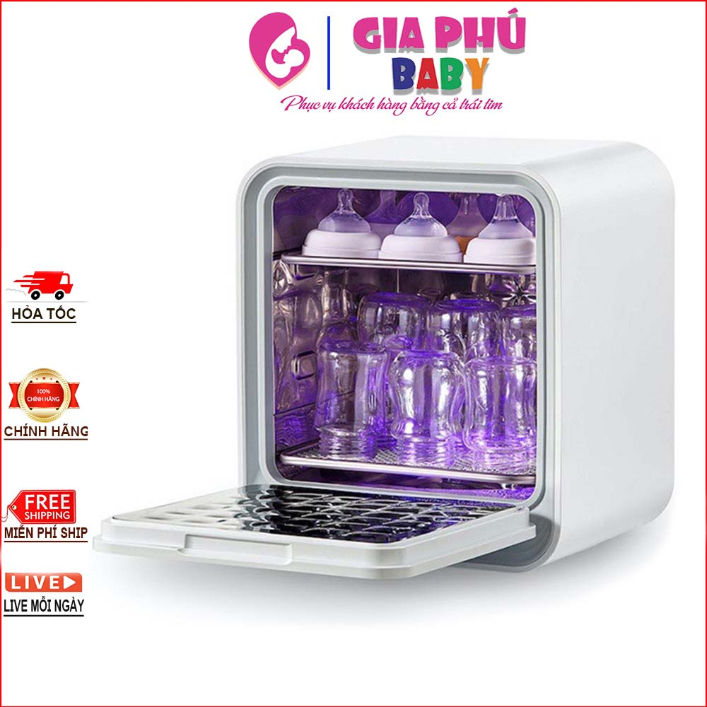 Máy tiệt trùng UVC - LED Fatz baby có chức năng sấy khô KING 1 FB4722BT Hàng chính hãng