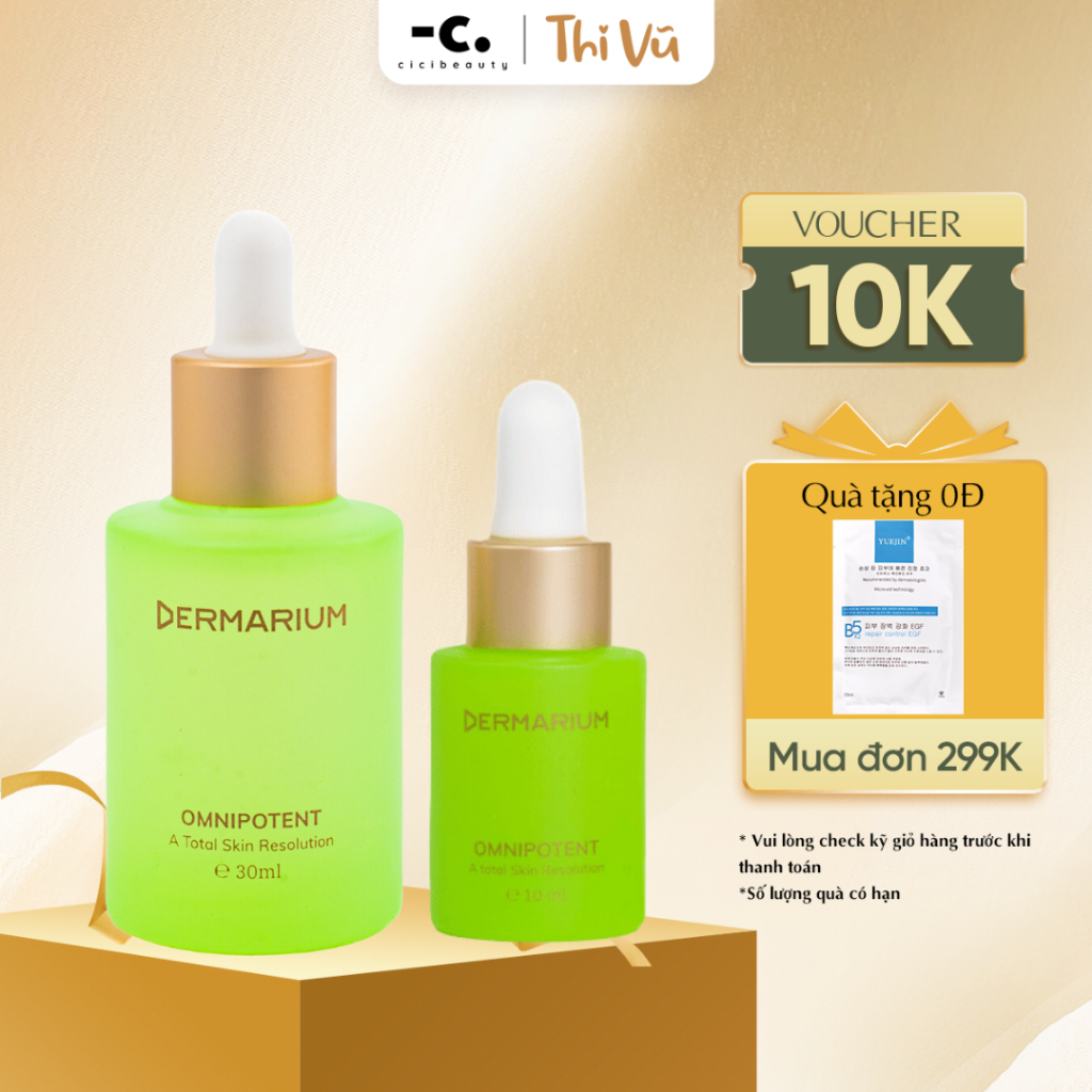 Tinh chất Dermarium Omnipotent Serum B3 toàn năng cho mọi vấn đề da 10ml 30ml