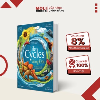 Sách - life cycles - vòng đời - bìa cứng - derek harvey