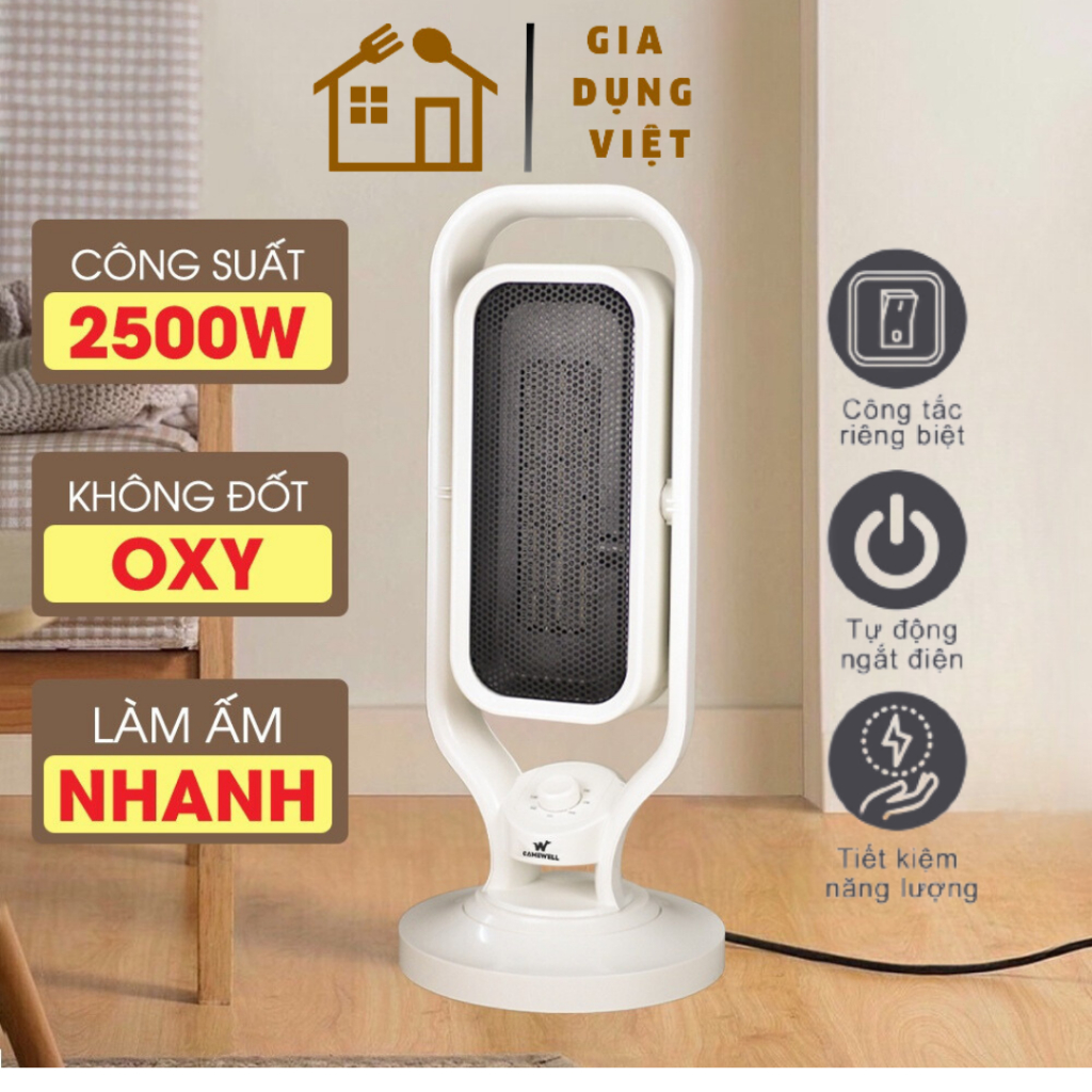 Máy sưởi gốm Nineshield NS06SG
