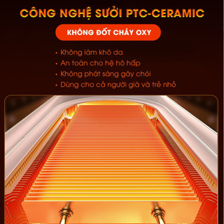 Máy sưởi gốm Nineshield NS06SG