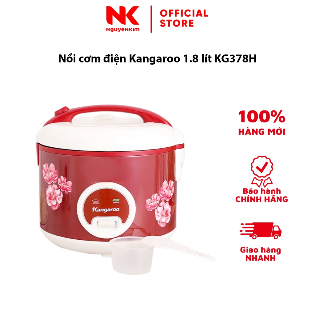 Nồi cơm điện Kangaroo 1.8 lít KG378H
