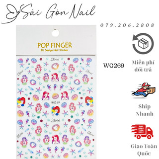 [SÀI GÒN NAIL] Sticker dán móng nail 1000 mã DD (có từng ảnh các mẫu cho khách tha hồ chọn) - Stick đẹp
