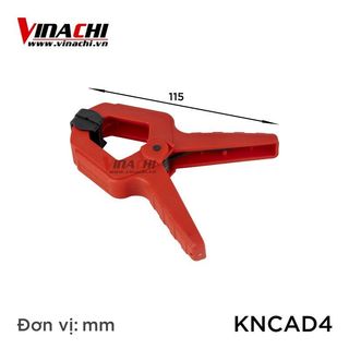 Kẹp nhanh chữ A đỏ Duratec 825 - 1 chiếc