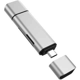 Đầu đọc thẻ Ugreen 2 đầu Type-C, USB