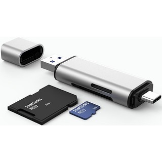 Đầu đọc thẻ Ugreen 2 đầu Type-C, USB