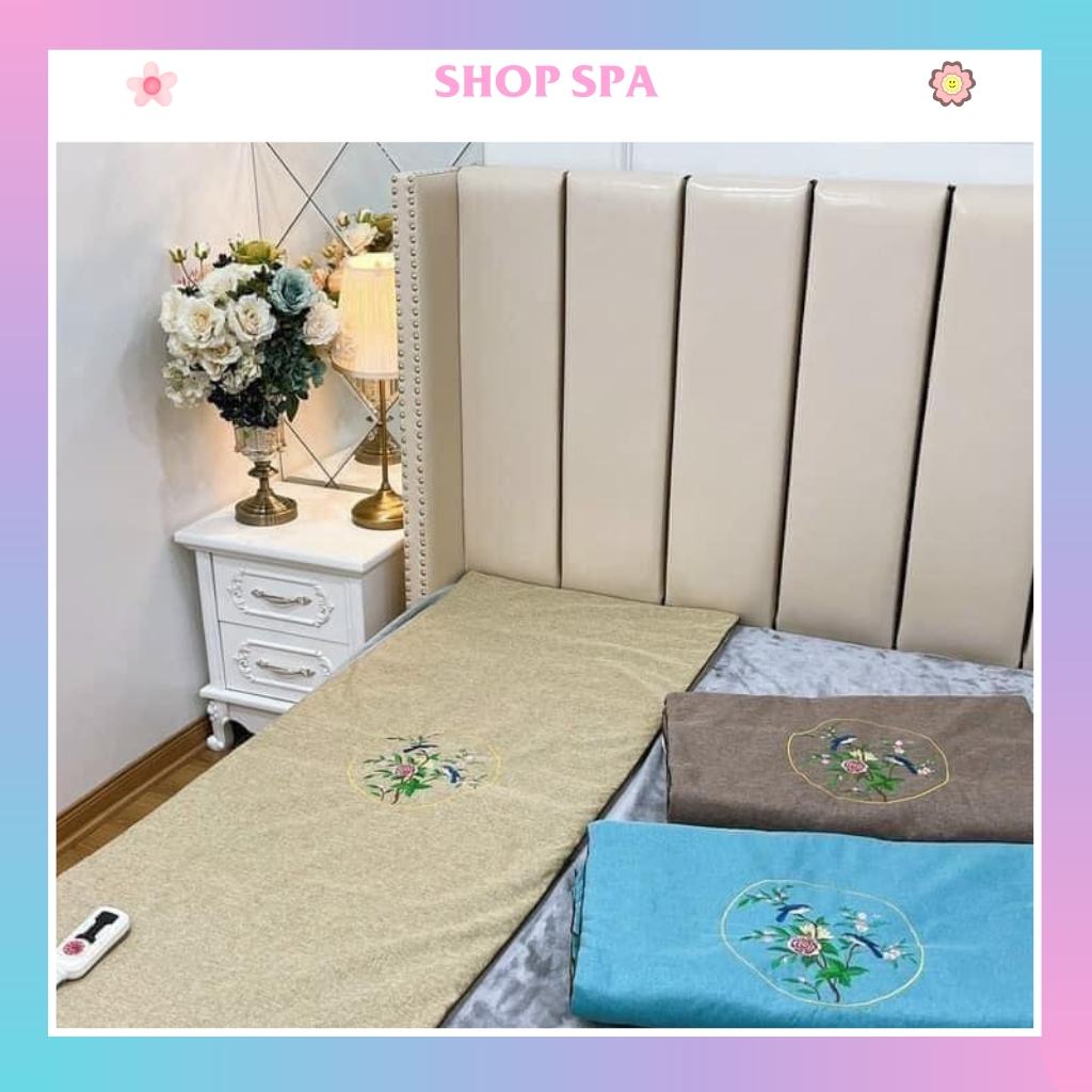 Thảm ngải cứu massage thư giãn, đệm ngải cứu kèm túi đựng chắc chắn