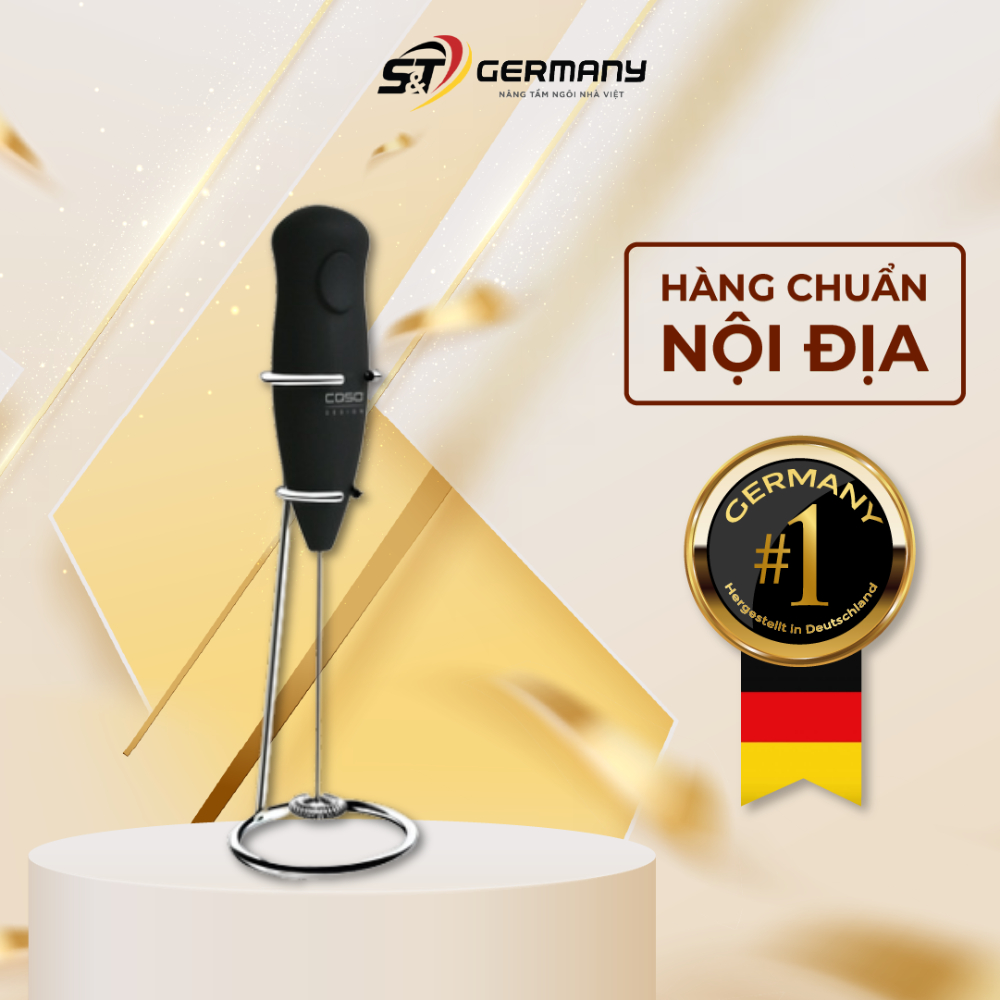 Máy Tạo Bọt Sữa Cầm Tay Caso Fomini 1610 Nội Địa Đức, Máy đánh bọt sữa Tiện Lợi Dễ Sử Dụng GermanySnT 450143