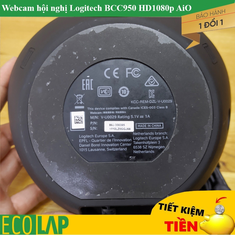 Webcam hội nghị Logitech BCC950 HD 1080p - All in One