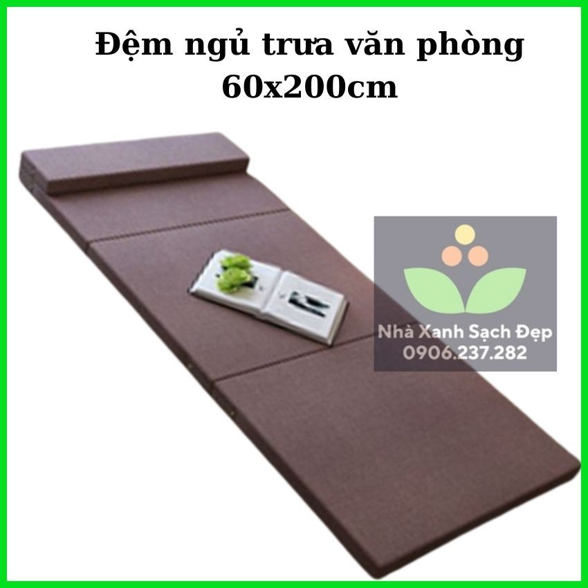 Đệm xếp gọn ZDCD 60x200cm ngủ trưa văn phòng, đệm du lịch , nệm ngồi bệt, nệm gấp văn phòng, đệm ngủ trưa văn phòng