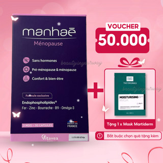 Viên Uống Cân Bằng Nội Tiết Manhae Menopause Nutrisante Pháp 90 viên