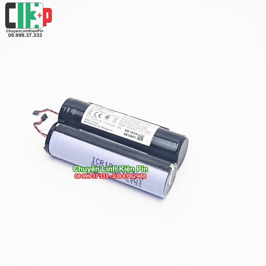 Pin Samsung ICR18650 30A dung lượng 2800mAh hàn sẵn mạch 1S dùng cho thiết bị dung lượng cao