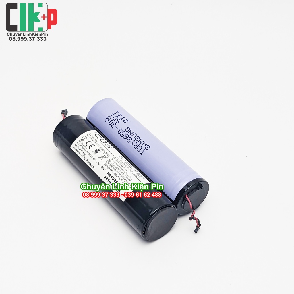 Pin Samsung ICR18650 30A dung lượng 2800mAh hàn sẵn mạch 1S dùng cho thiết bị dung lượng cao