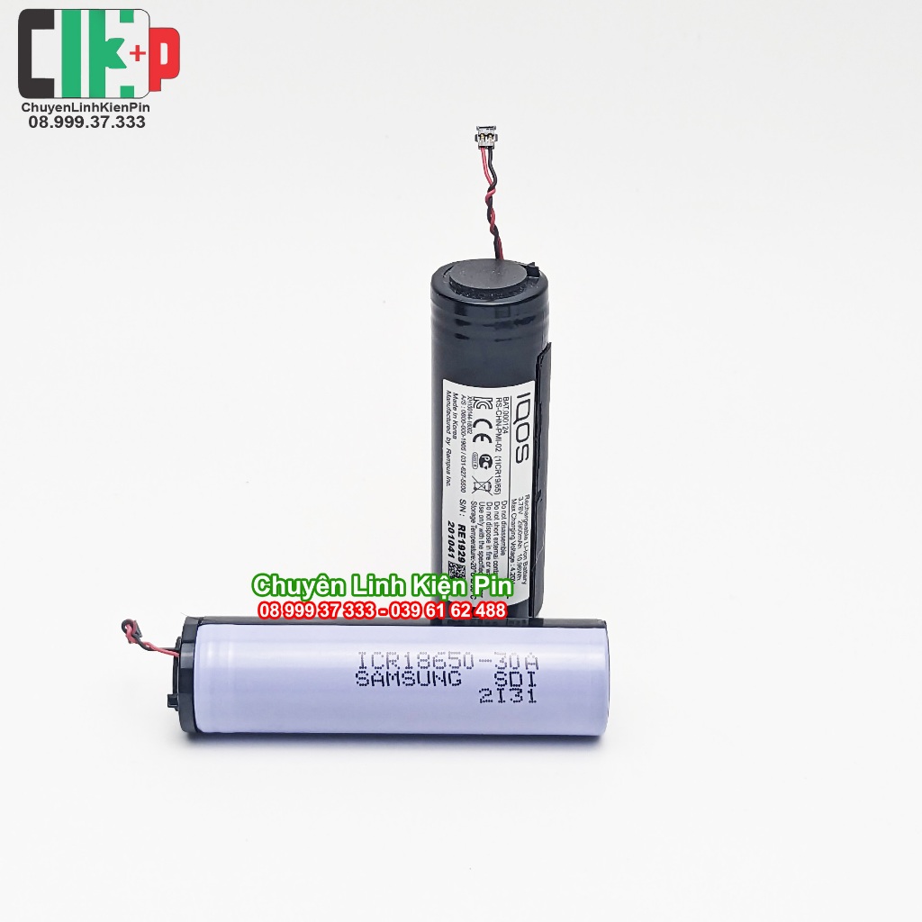 Pin Samsung ICR18650 30A dung lượng 2800mAh hàn sẵn mạch 1S dùng cho thiết bị dung lượng cao