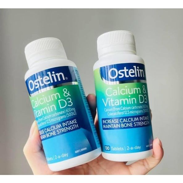 Canxi Ostelin Calcium Vitamin D3
