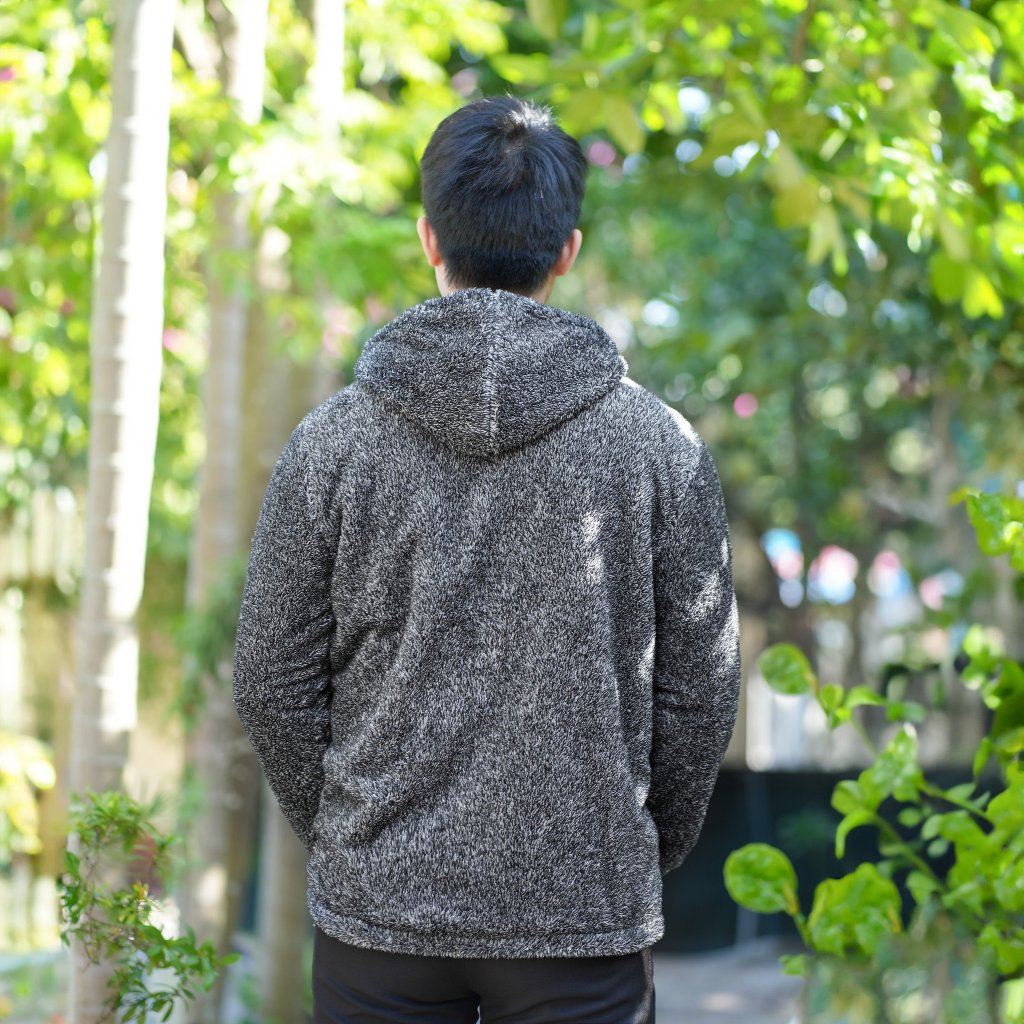 Áo lông cừu nam FALUMAR, áo khoác nam thời trang đẹp, lớp lông hai mặt dầy ấm áp