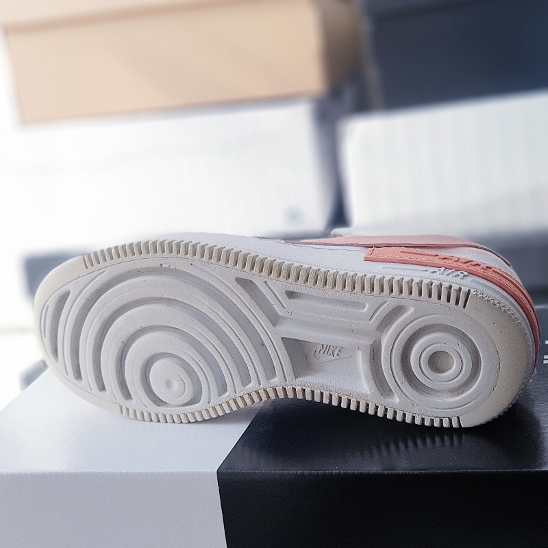 Giày Air Force 1 Low Shadow Core pink, size 39, real 2hand