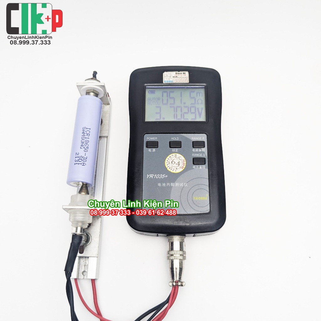 Pin Samsung ICR18650 30A dung lượng 2800mAh hàn sẵn mạch 1S dùng cho thiết bị dung lượng cao