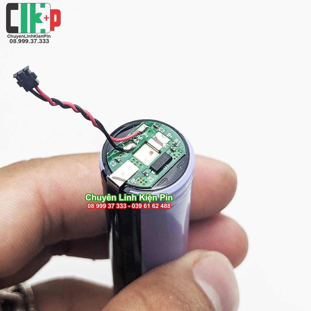 Pin Samsung ICR18650 30A dung lượng 2800mAh hàn sẵn mạch 1S dùng cho thiết bị dung lượng cao