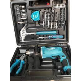 Máy khoan búa Makita M8103KX2B 430W 26 phụ kiện