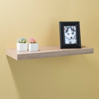 Kệ Gỗ Treo Tường Rộng 20cm, Dày 25mm Màu Vân Gỗ Sồi Thương Hiệu SIB Decor Chiều Dài 40/60cm (KT005)