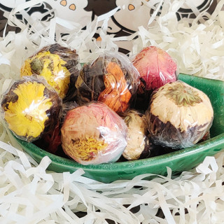 "hỏa tốc" set 10 viên trà phổ nhĩ nở hoa