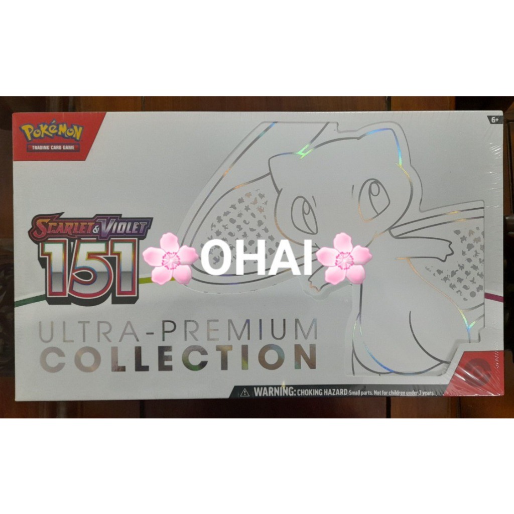 Hộp Thẻ Bài Scarlet & Violet-151 Ultra Premium Collection Chính Hãng