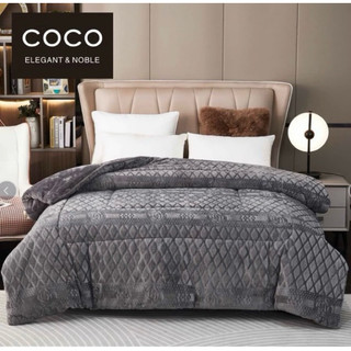 CHĂN LÔNG THỎ COCO - NHẬP KHẨU HÀNG CAO CẤP mẫu mới 2023 nặng 4kg