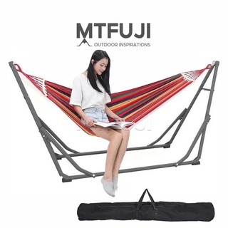 Mt.fuji ghế võng 2in1 có chân đế chịu lực 200kg võng hai người chịu lực cao
