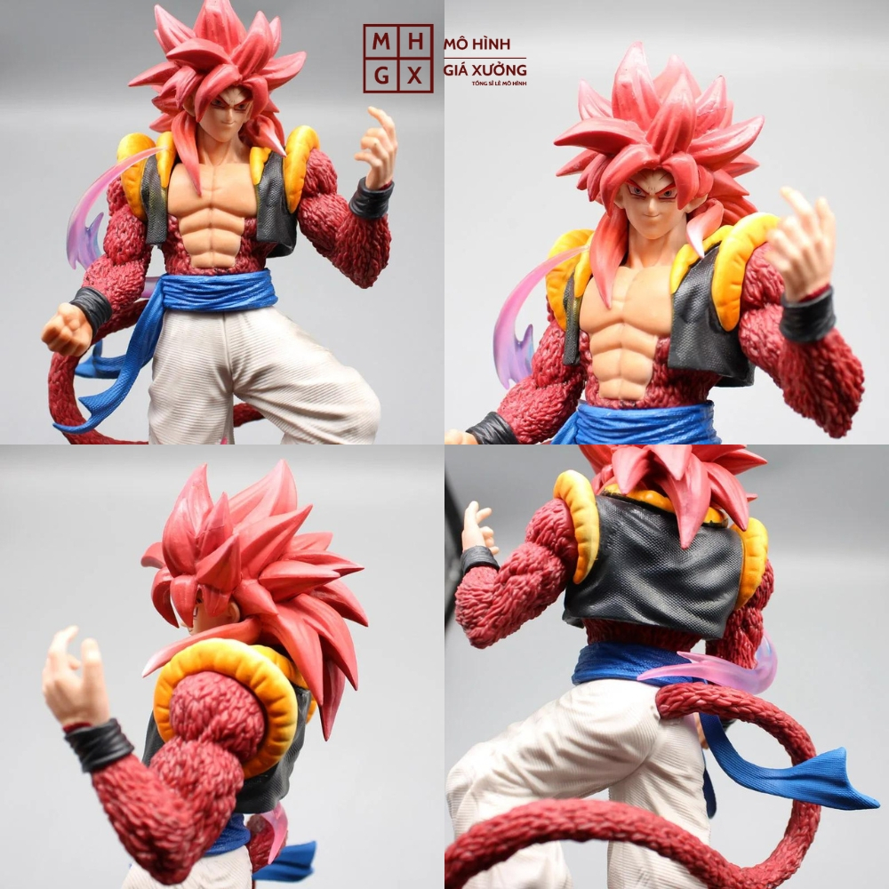 Mô hình DragonBall Gogeta ssj4 - Cao 25cm - nặng 600gram - Dragon Ball - Có Hộp màu