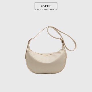 Túi xách nữ túi kẹp nách da pu mềm đơn giản bags cattie c041