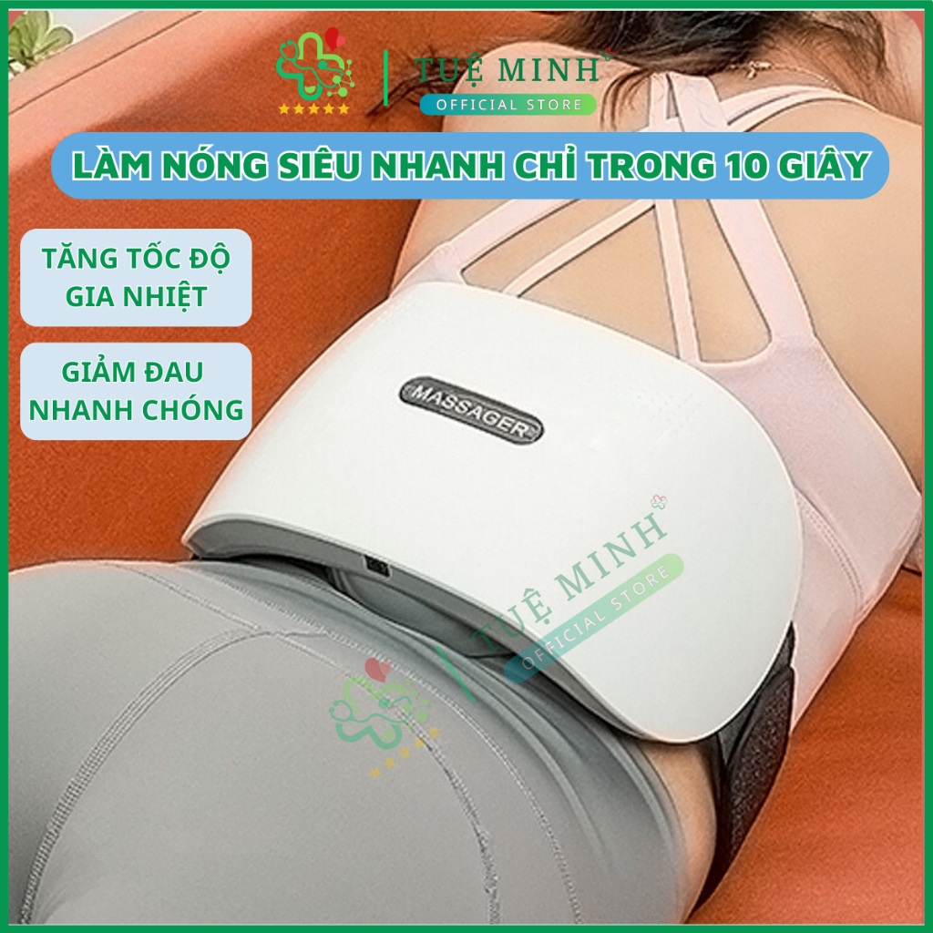 Máy massage bụng đa năng TQ-109, tích hợp đá nóng HIMALAYA giúp giảm mỡ bụng, chân đùi, an toàn cho người sử dụng