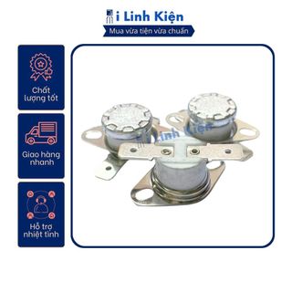 Rơ le nhiệt KSD301 đế sứ chịu nhiệt giá trị từ 85 - 260 độ thường đóng 10A 250V chất lượng cao.