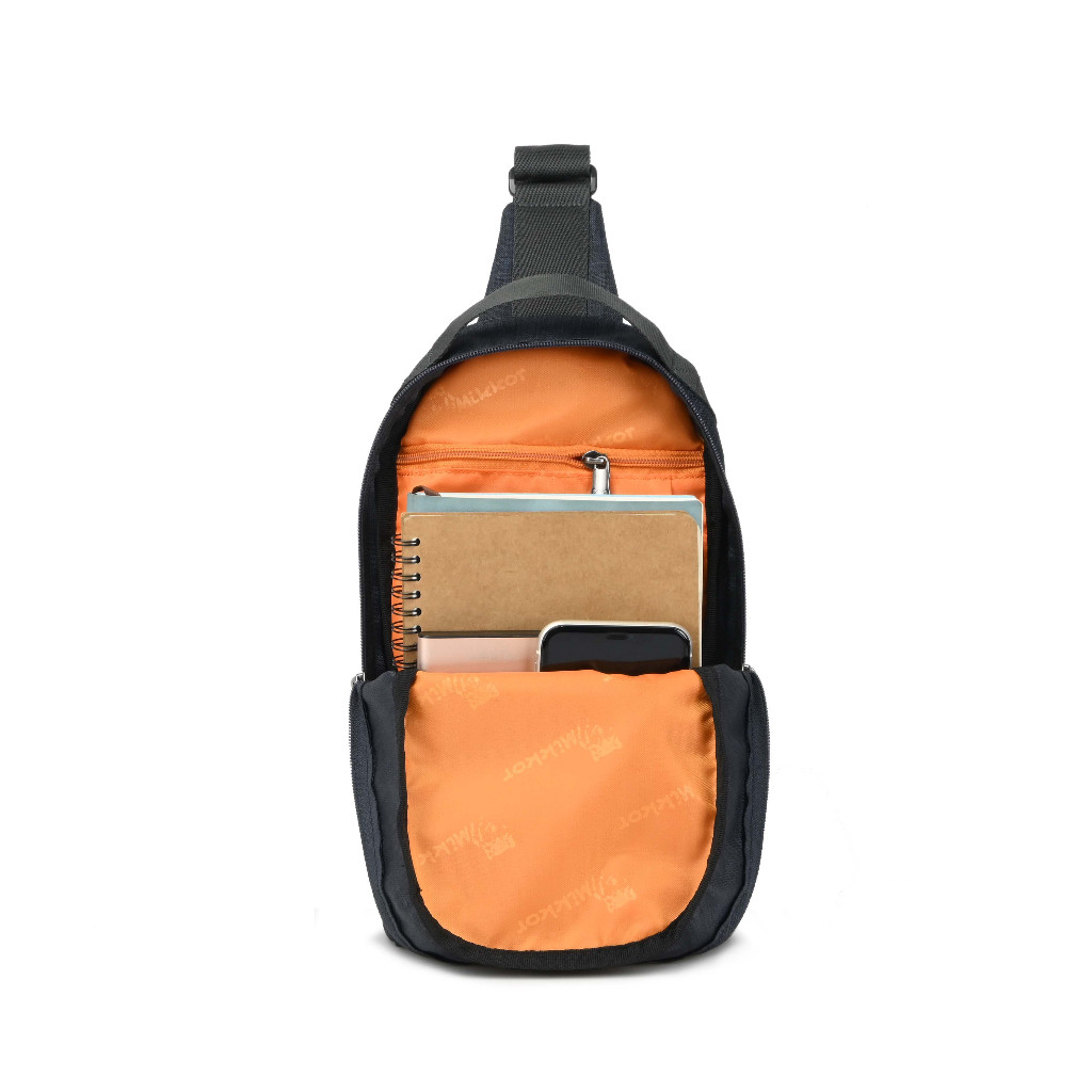 Túi đeo thời trang Mikkor The Max X23 - màu Graphite 2Tones